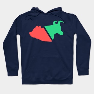 Bears vs Bulls Stock Market Traders Hoodie